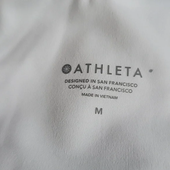 Athleta Conscious Crop A-C Printed Bra - Picture 6 of 14